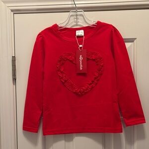 NWT Noomelfish Long Sleeve Heart Tee
